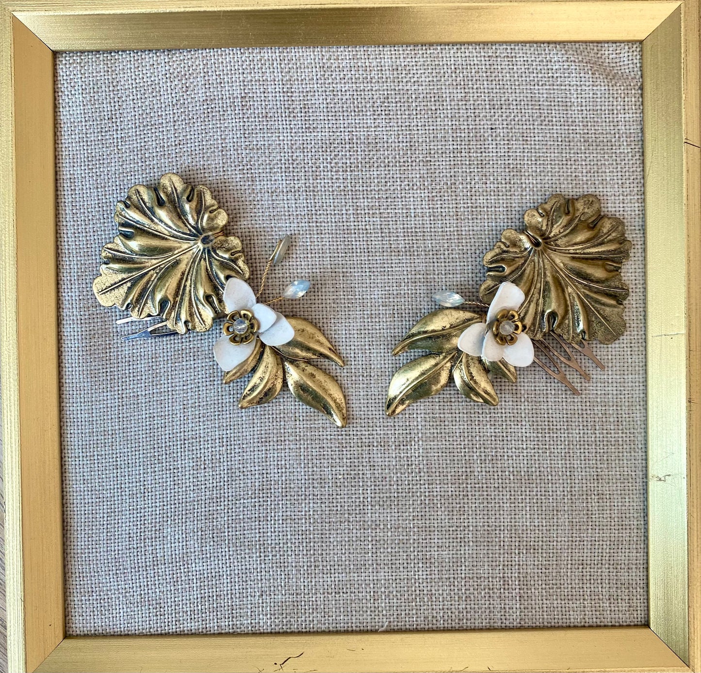 2 en 1 Tocados Hojas