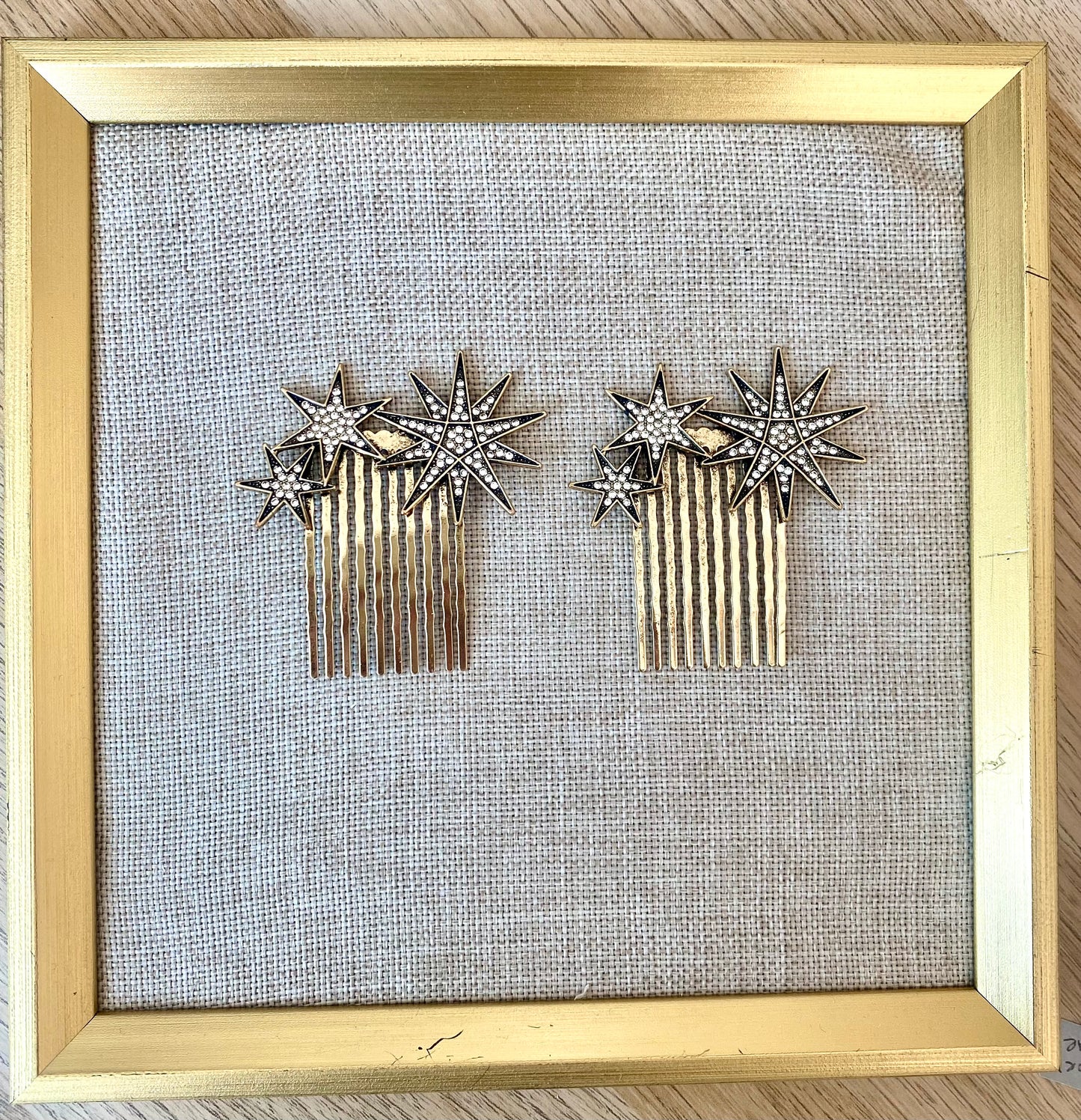 2 en 1 Par Peinetas Estrella