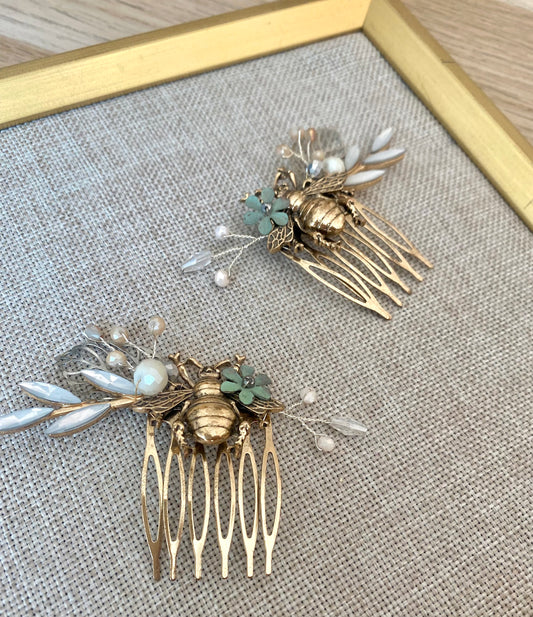 2 en 1 Set Peinetas Abejas