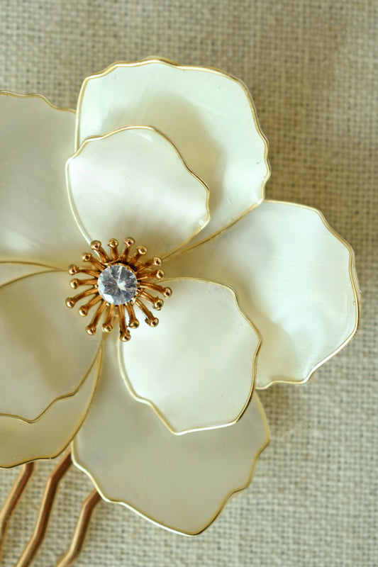 Flor Nacarada 9 cm
