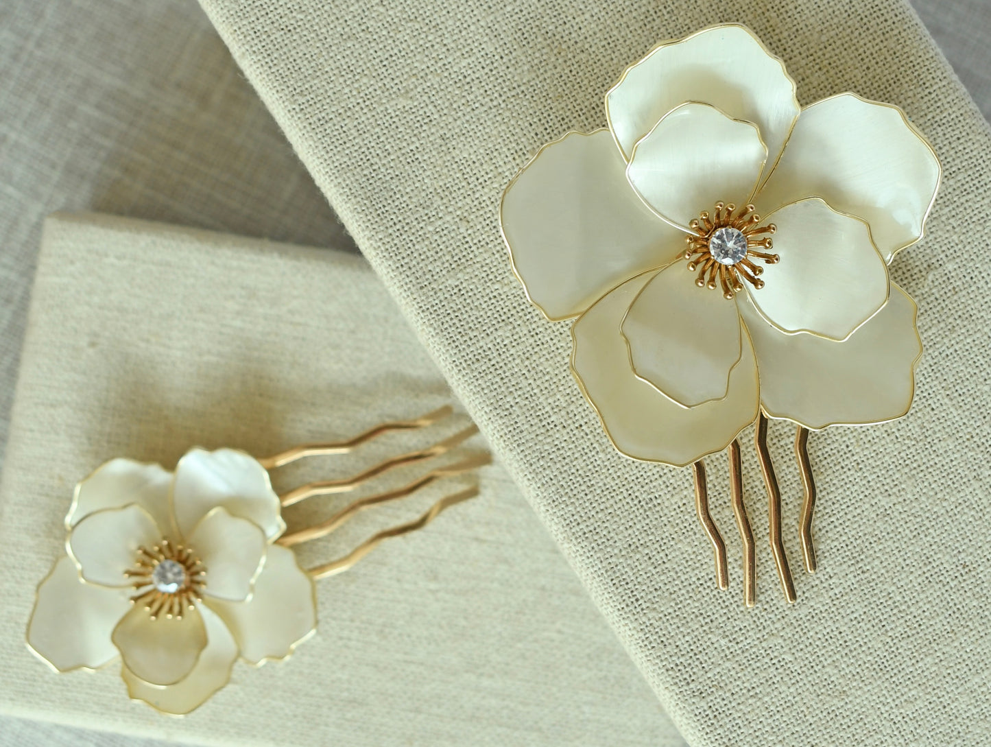 Flor Nacarada 9 cm.